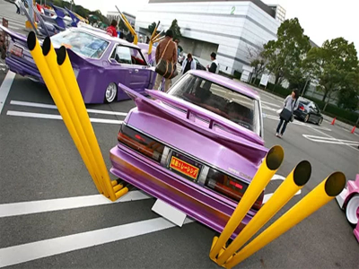 Giàn ống xả tua tủa - văn hóa độ xe chỉ có ở Nhật